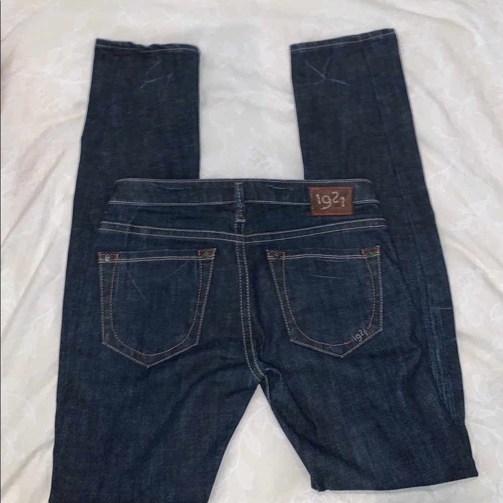 1921 Women's Straight Leg Jeans in Dark Indigo